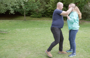 Front Hair Grab - Girlfend Womens Self-Defence Course